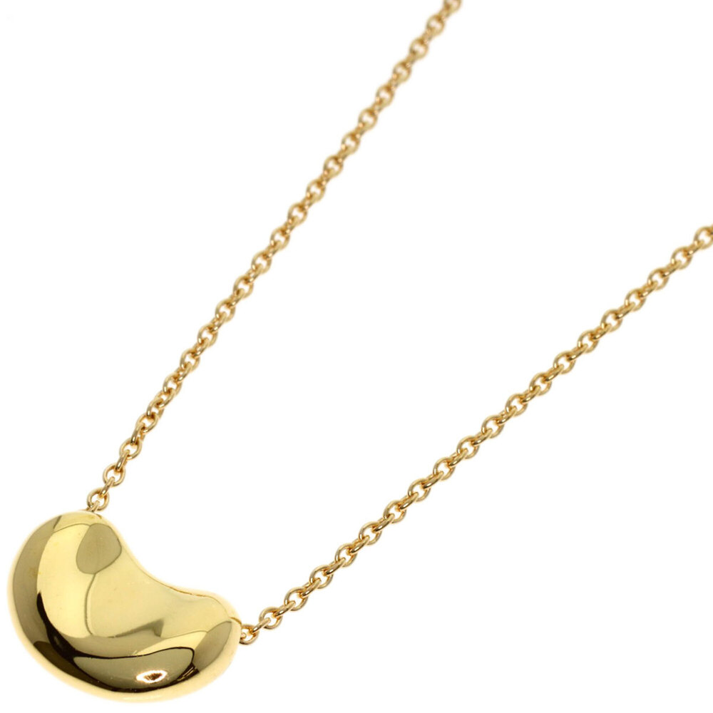 Tiffany Bean Necklace, 18K Yellow Gold, Women's, TIFFANY&Co.